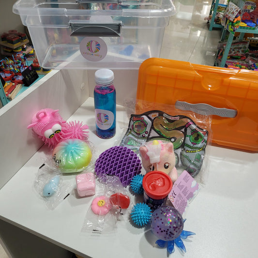 Caja Sensorial Curiosa Niñez