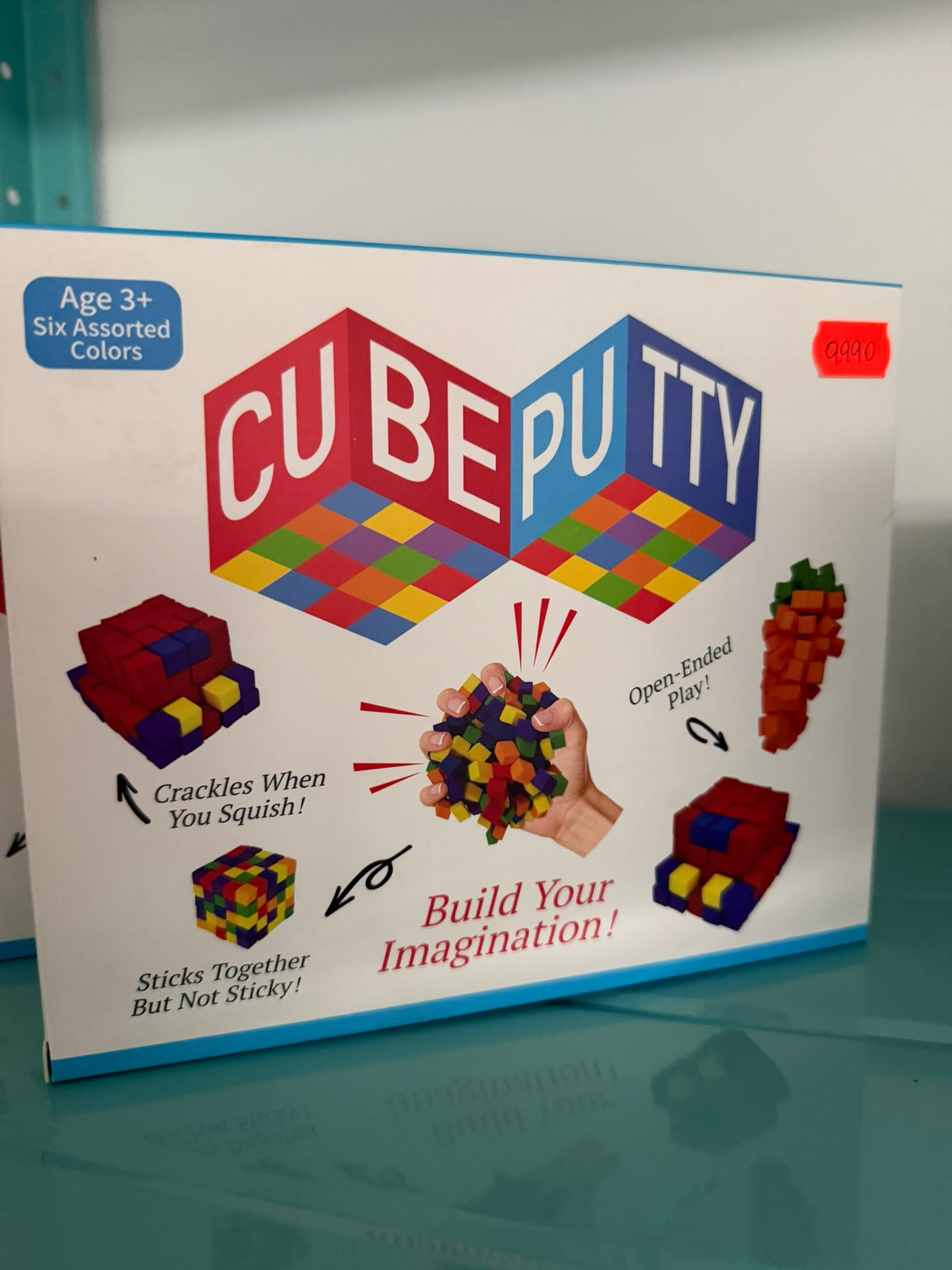 Cubos putty magneticos viscosos