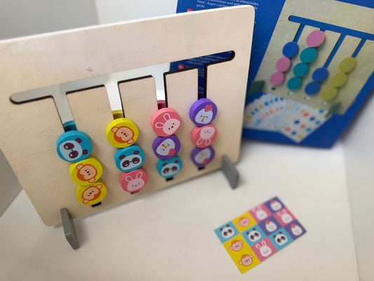 Juego de Lógica de Madera