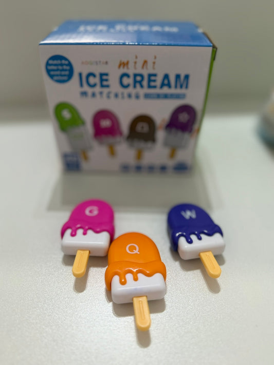 Juego de helados de encaje