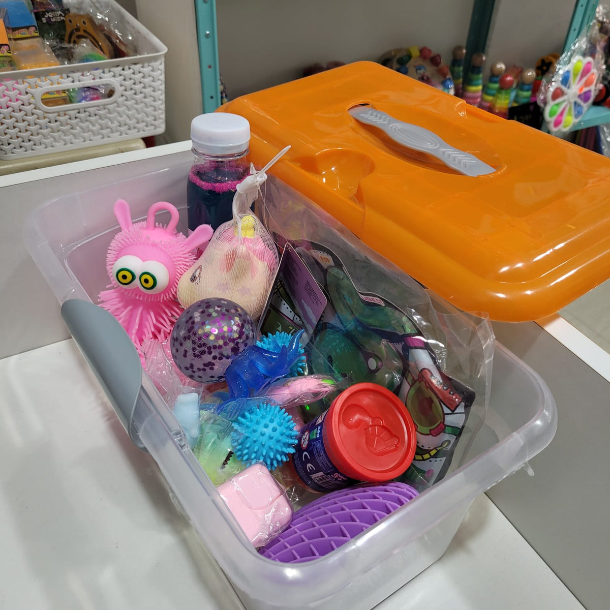 Caja Sensorial Curiosa Niñez