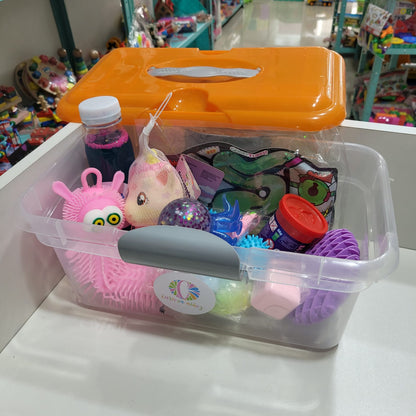 Caja Sensorial Curiosa Niñez