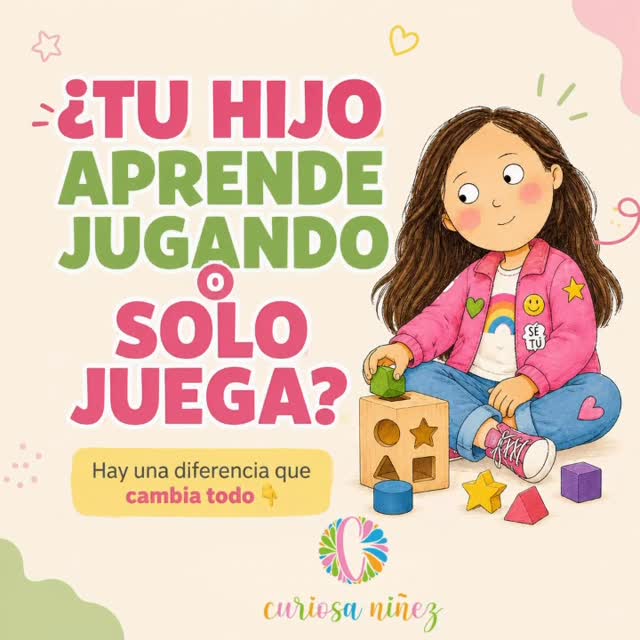 ¿Tu hijo juega horas… pero no aprende nada?

Eso no es culpa tuya. Es culpa del juguete equivocado.

La mayoría de juguetes solo entretienen por 10 minutos y después quedan tirados en un rincón. Los juguetes educativos son diferentes — cada vez que tu hijo los toca, su cerebro se está desarrollando sin que él lo sepa.

Concentración, creatividad, lenguaje, regulación emocional… todo eso se puede estimular jugando. Sin pantallas. Sin pelear para que se siente.

En Curiosa Niñez elegimos cada juguete pensando en eso. Que tu hijo crezca, y que veas la diferencia. 🧡

👉 Desliza y descubre por qué importa lo que le regalas
.
💬 Escríbenos por DM y te ayudamos a elegir el ideal para la edad de tu hijo.
🔗 Link en bio para ver todo el catálogo.

Guarda este post para cuando no sepas qué regalarle 🔖