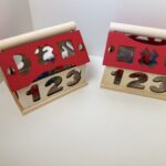 Casa de Madera Encajable con Números y Formas – Juguete Didáctico Infantil 🏠🧩