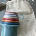 Vasos Apilables de Silicona para Bebés – Juego Sensorial Infantil 🧩👶